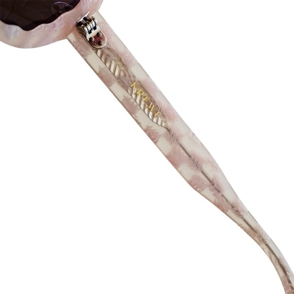 KREWE Alixe plaid Pink Sunglasses - Picture 8 of 8